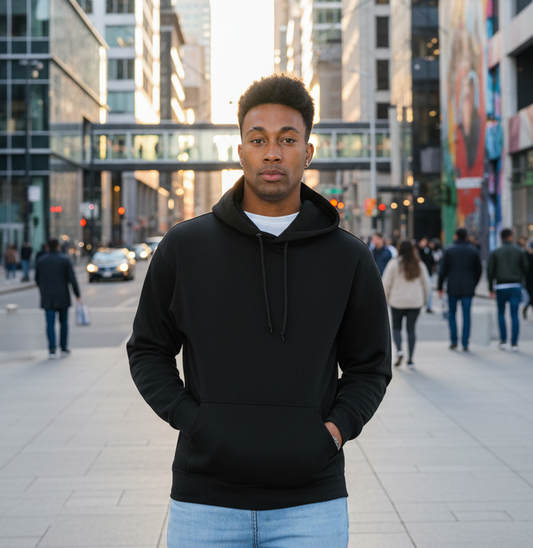 AA22 Urban Pullover Adult Hood Classic Fit 300 gsm Unisex
