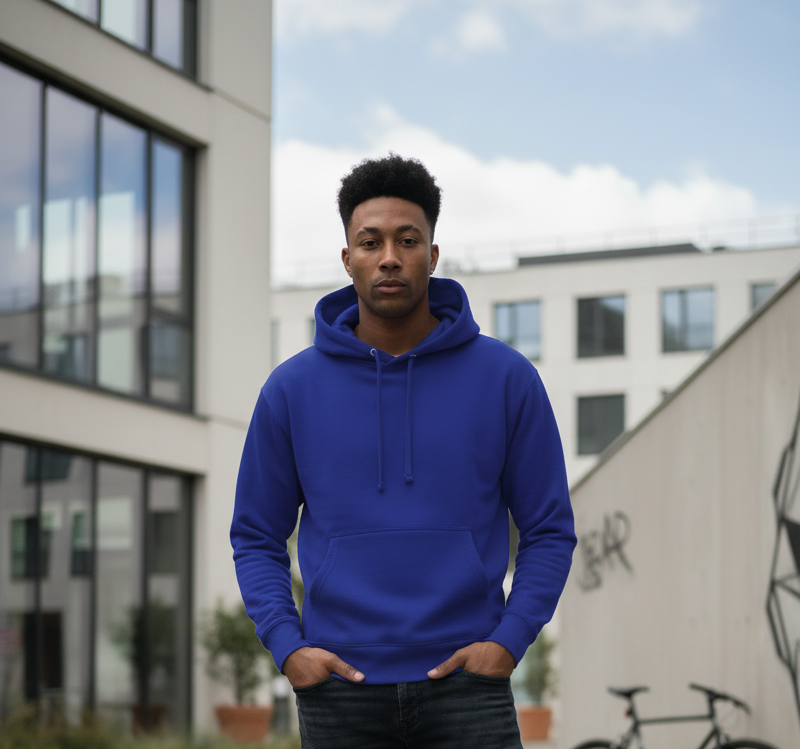 C202 Classic Pullover Adult Hood Regular Fit 300 gsm Unisex