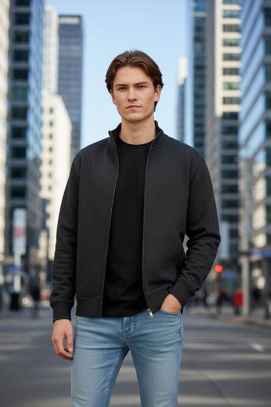 Juno CR08 Full Zip Jacket – 280 gsm Clean Lines, Premium Comfort